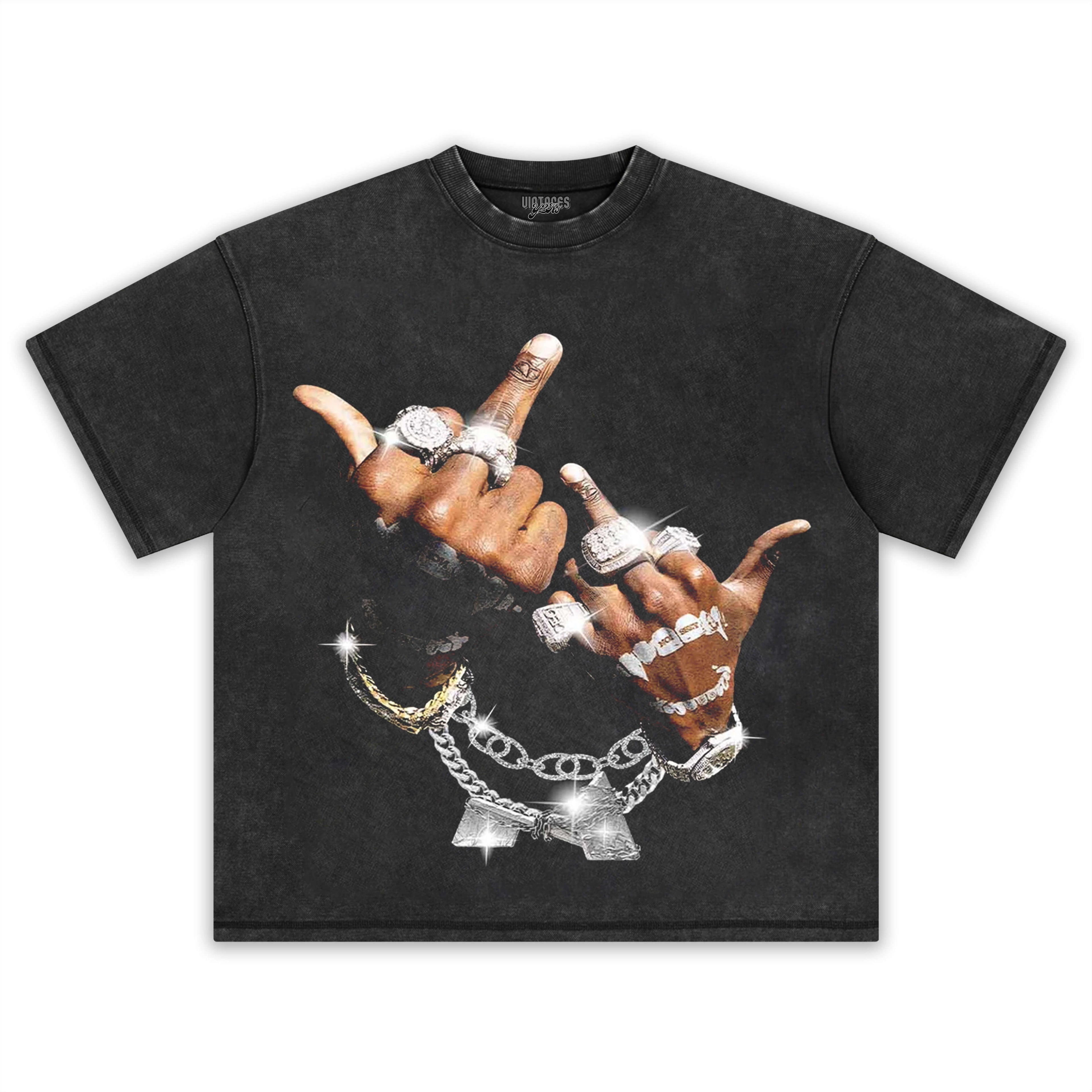 STREET & MIDDLE FINGER TEE