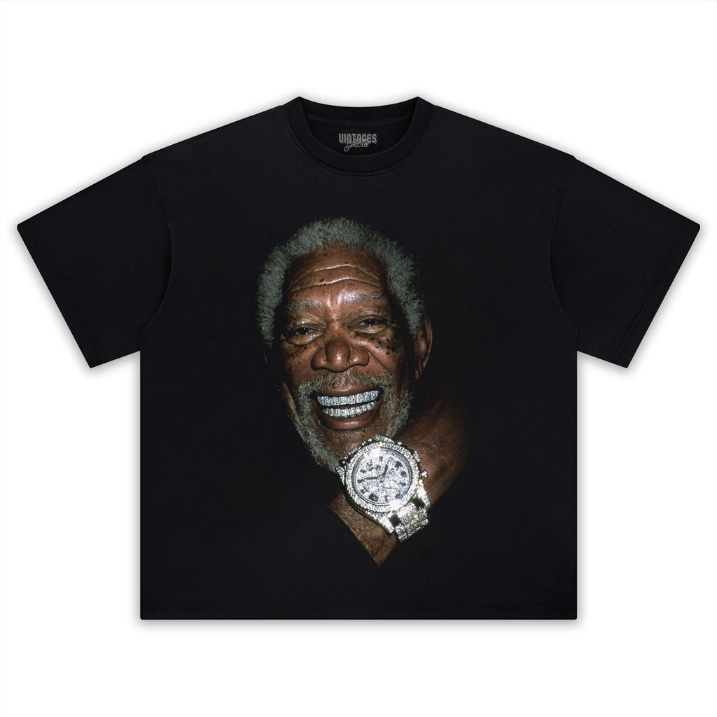 STREET STYLE & MORGAN FREEMAN TEE