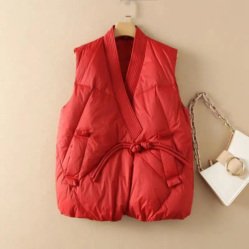 Insulating Womens Vest - Cropped Quilted, Streetwear