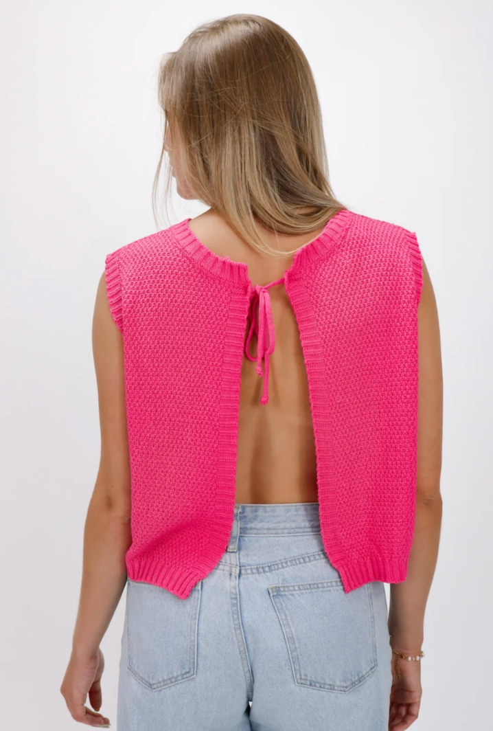 Boxy Knit Women's Top in Soft - Comfortable Going Out Top for Summer Events