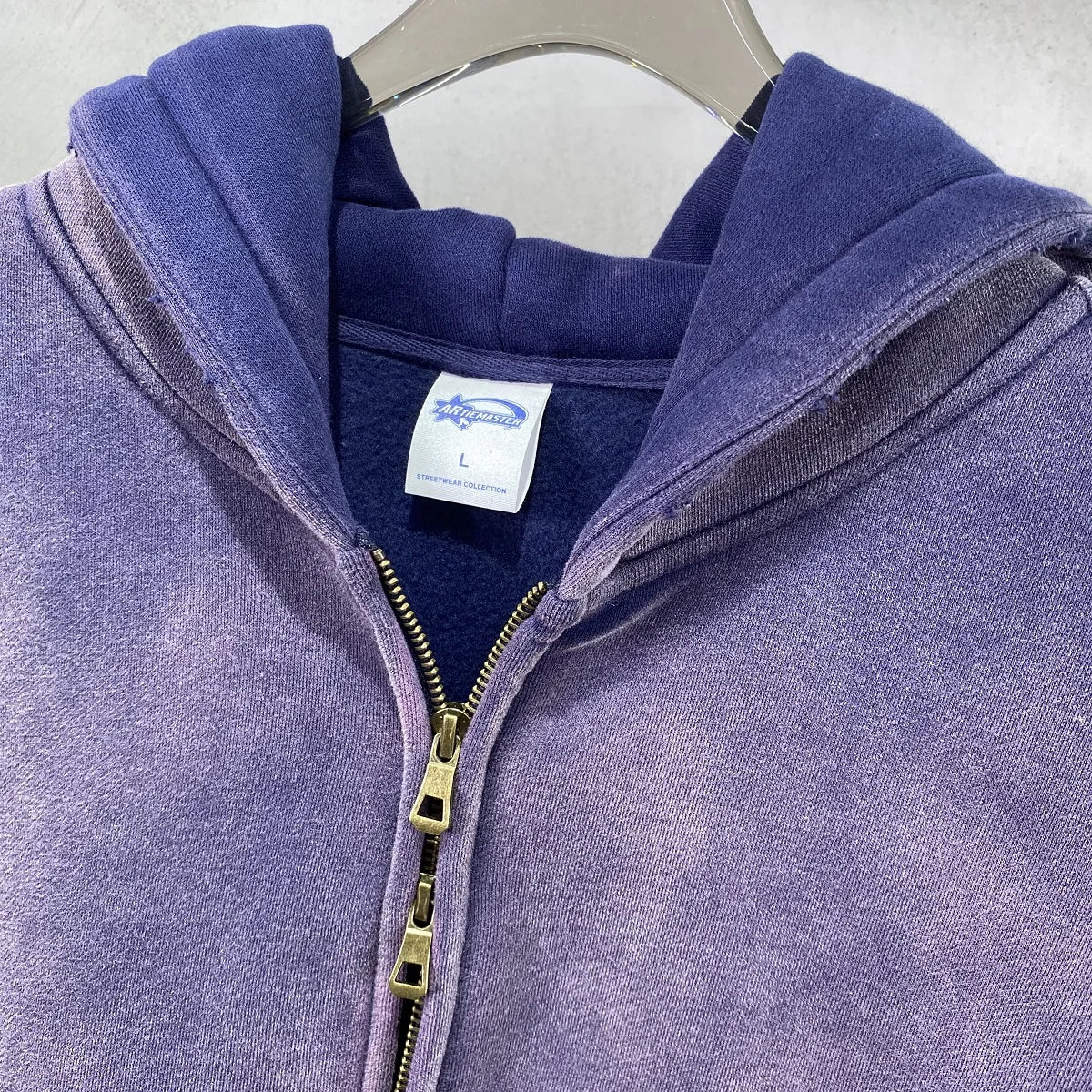 Warmer, lässiger Herren-Kapuzenpullover mit Reißverschluss – Oversize, Plüsch, Winter
