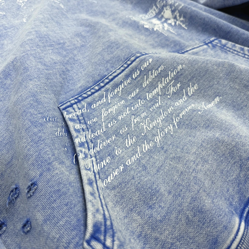 Oversized Men's Hooded Sweatshirt - Washed Cotton Street