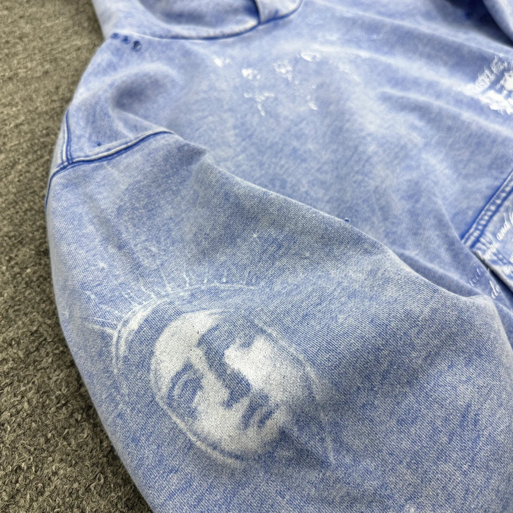 Oversized Men's Hooded Sweatshirt - Washed Cotton Street