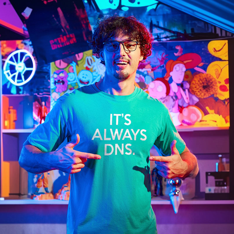 It's Always DNS  T-Shirt