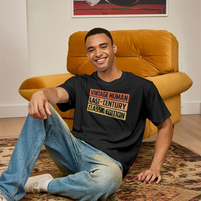 Vintage Human  T-Shirt