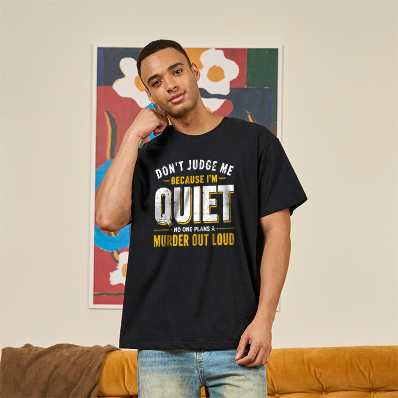 Quiet Murder Planner  T-Shirt