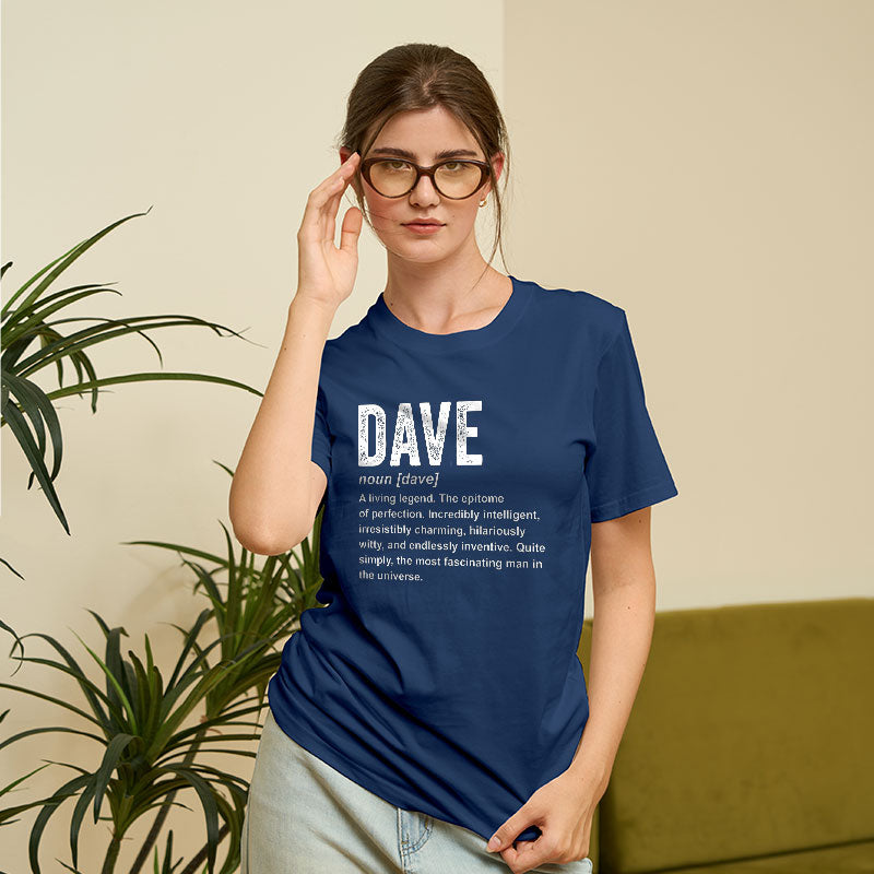 Personalized Definition Funny Dave  T-Shirt