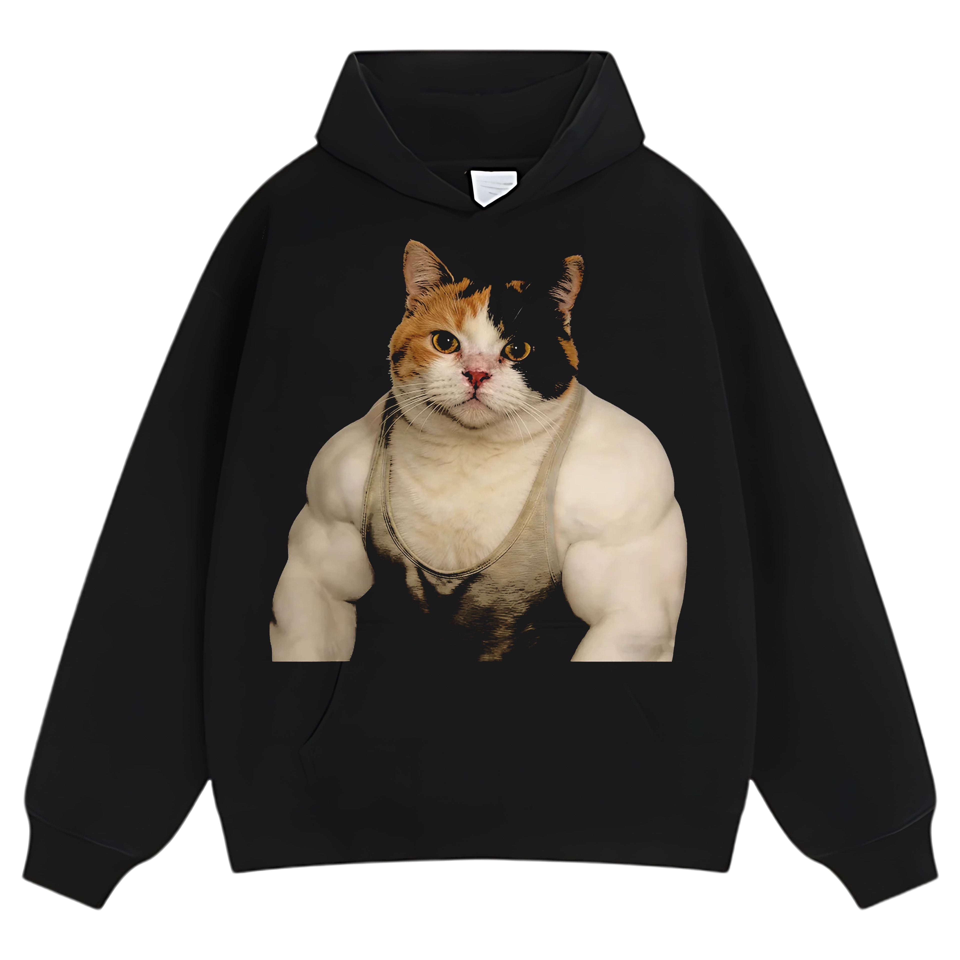 THE FITNESS CAT TANK TOP & TEE & LONG SLEEVE & LAYERED LS & HOODIE