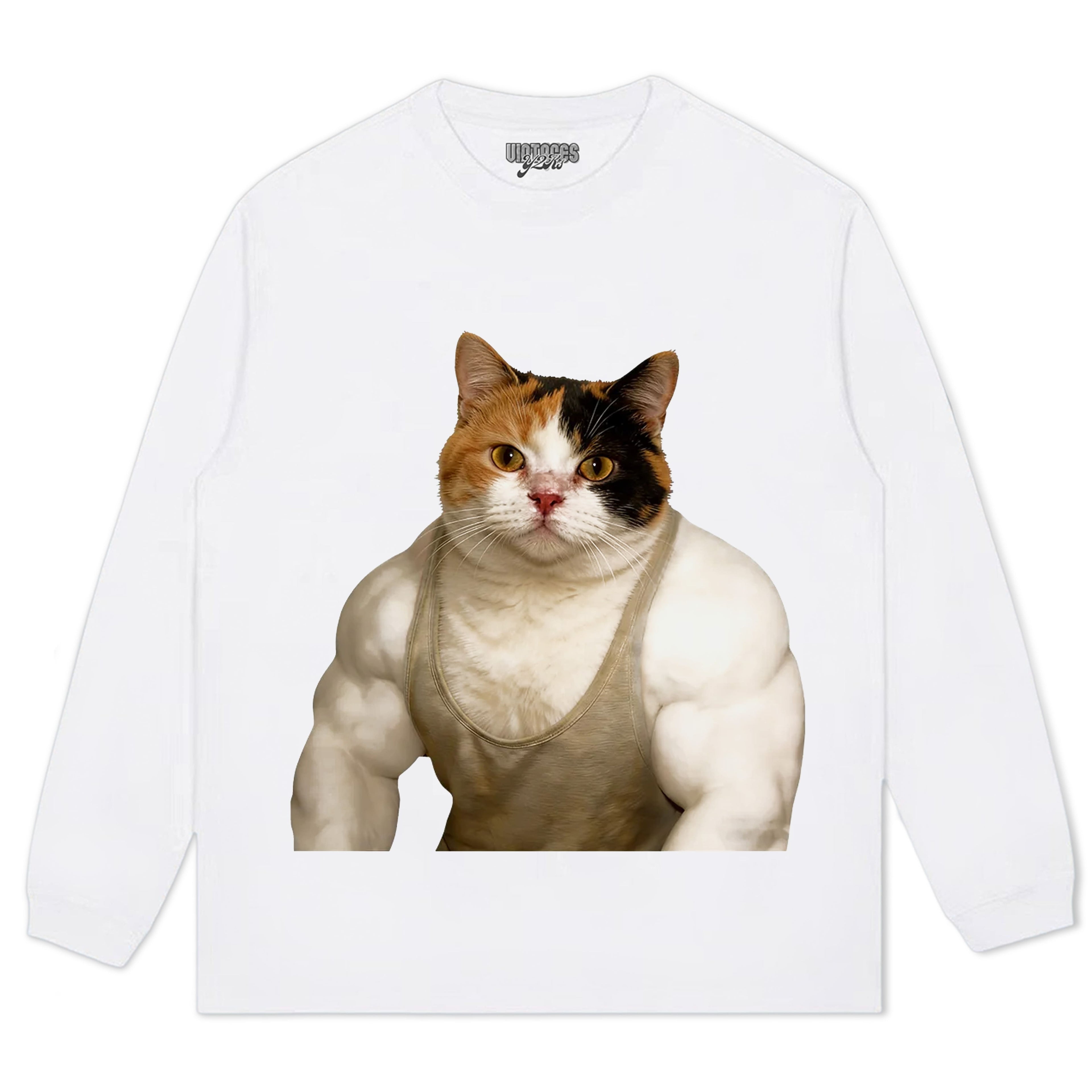 THE FITNESS CAT TANK TOP & TEE & LONG SLEEVE & LAYERED LS & HOODIE