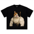 THE FITNESS CAT TANK TOP & TEE & LONG SLEEVE & LAYERED LS & HOODIE