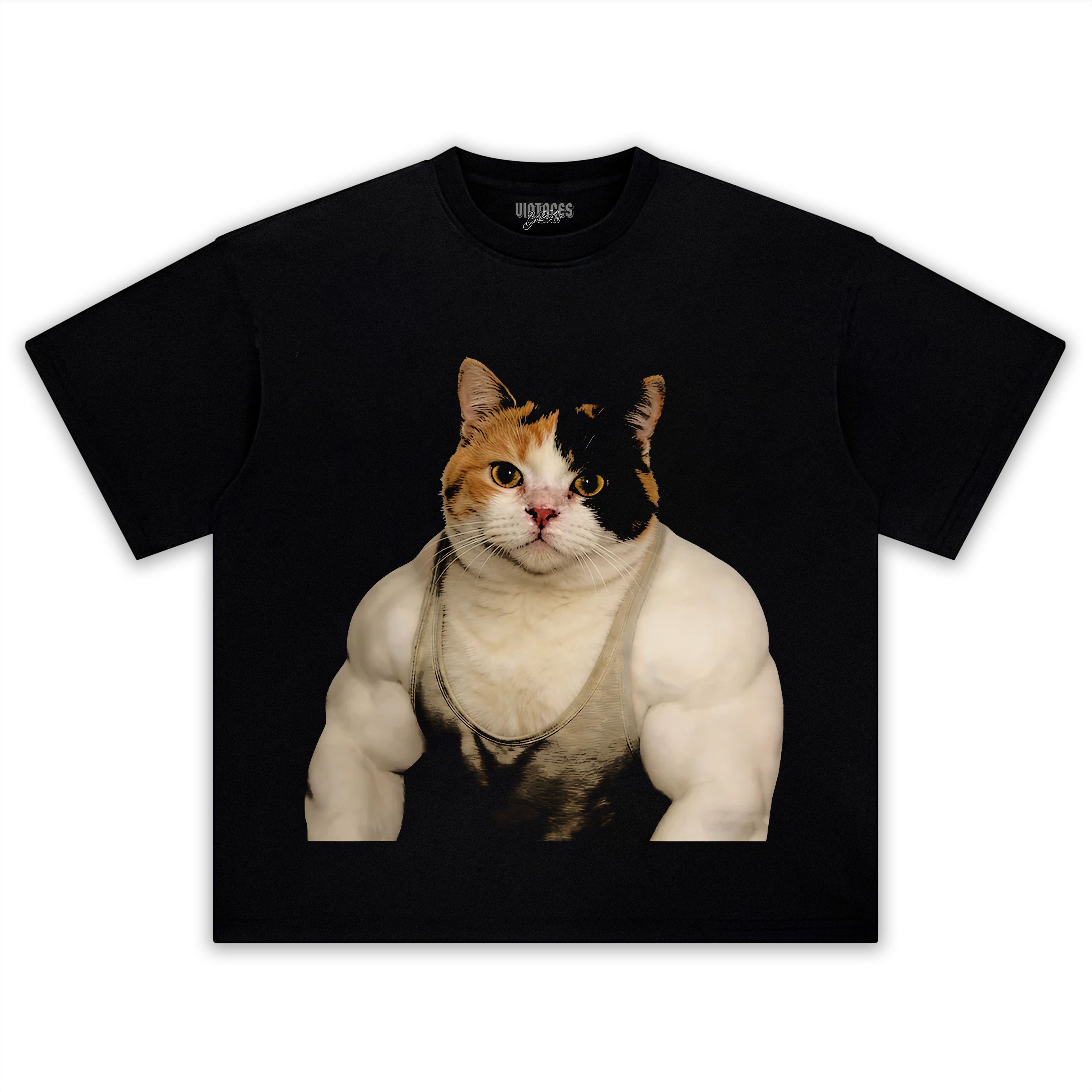 THE FITNESS CAT TANK TOP & TEE & LONG SLEEVE & LAYERED LS & HOODIE