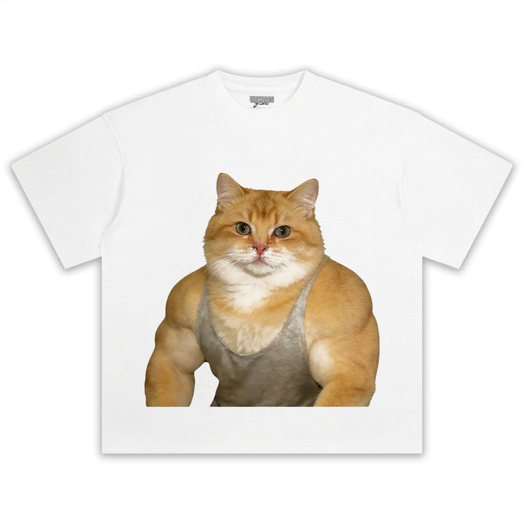 THE FITNESS CAT V2 TANK TOP & TEE & LONG SLEEVE & LAYERED LS & HOODIE