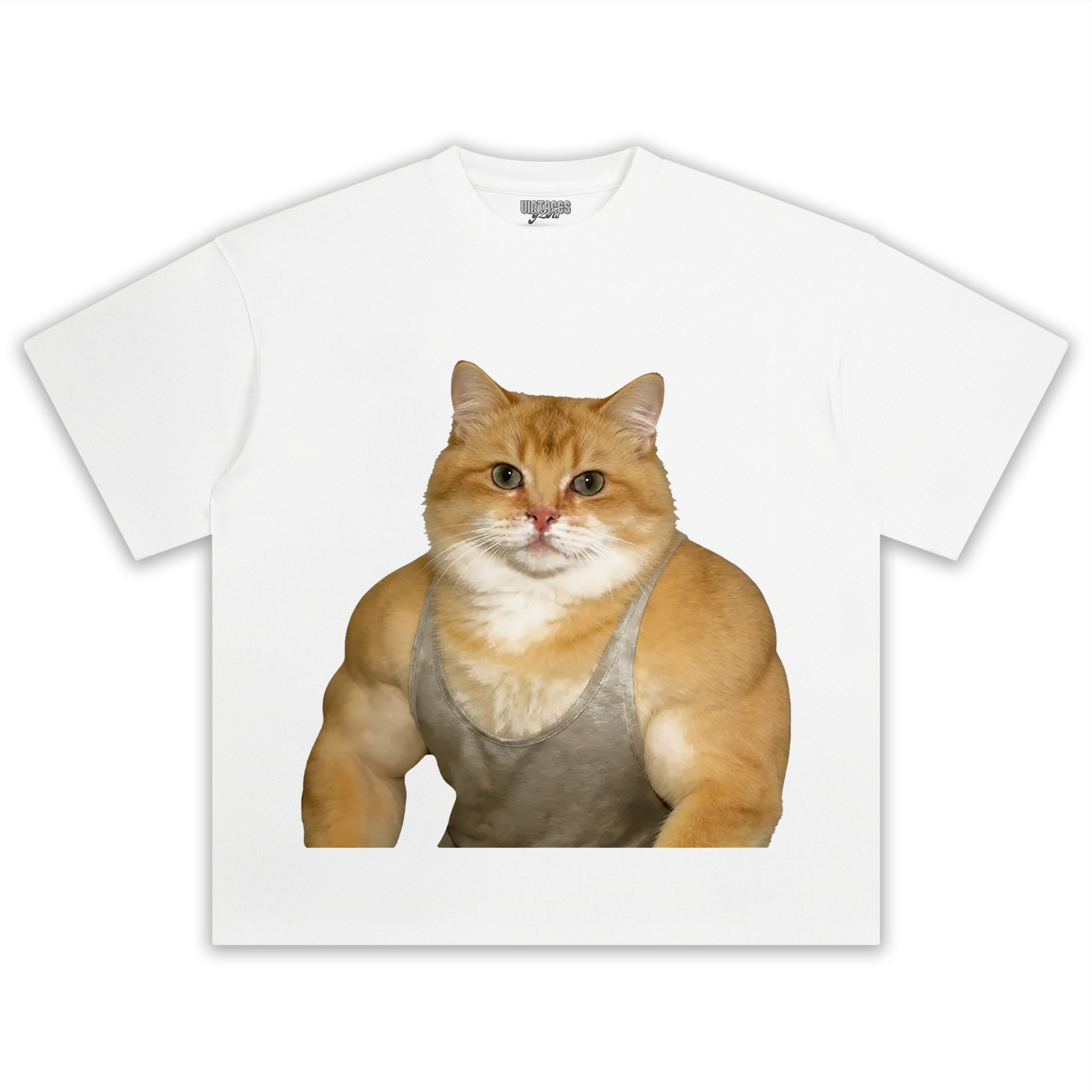THE FITNESS CAT V2 TANK TOP & TEE & LONG SLEEVE & LAYERED LS & HOODIE