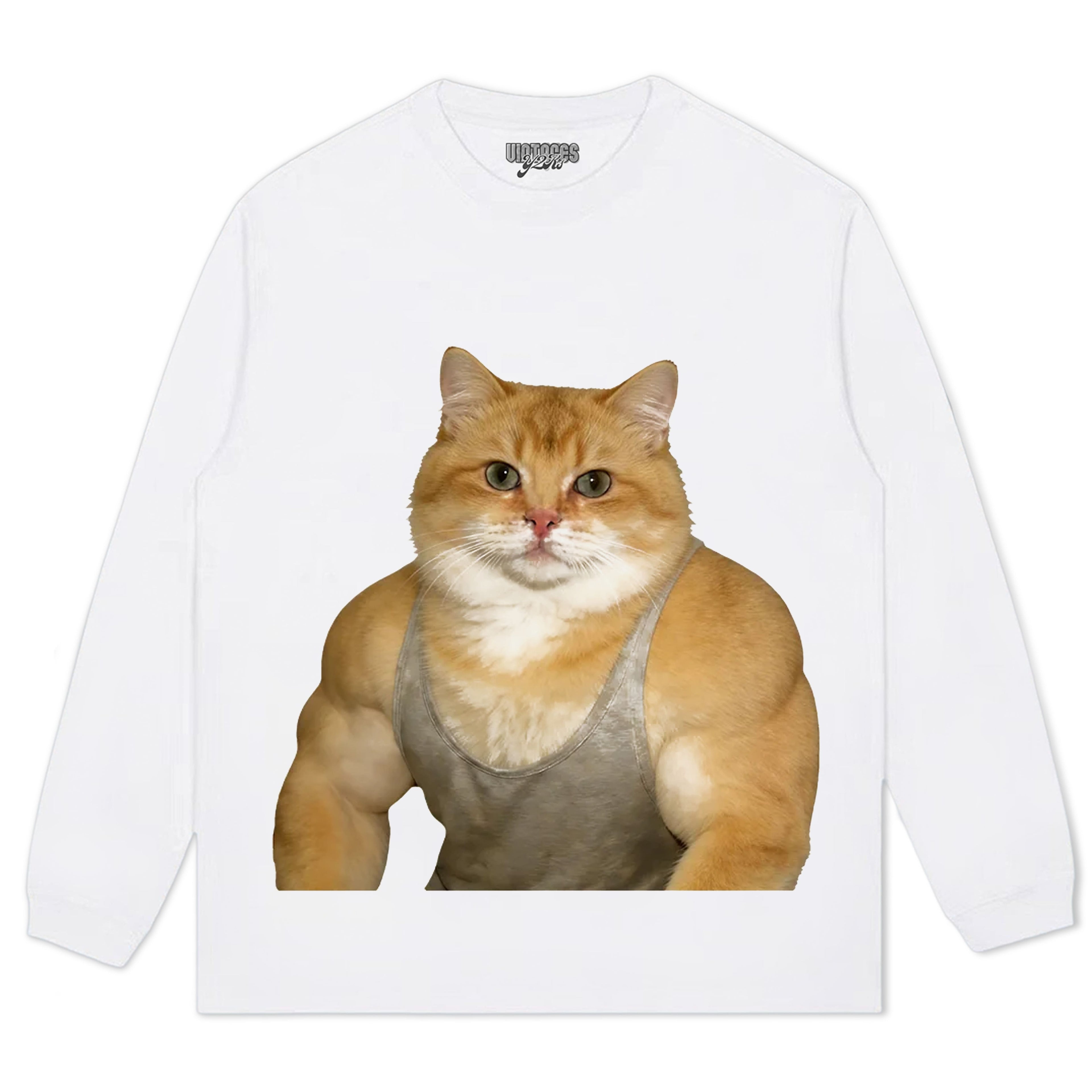THE FITNESS CAT V2 TANK TOP & TEE & LONG SLEEVE & LAYERED LS & HOODIE