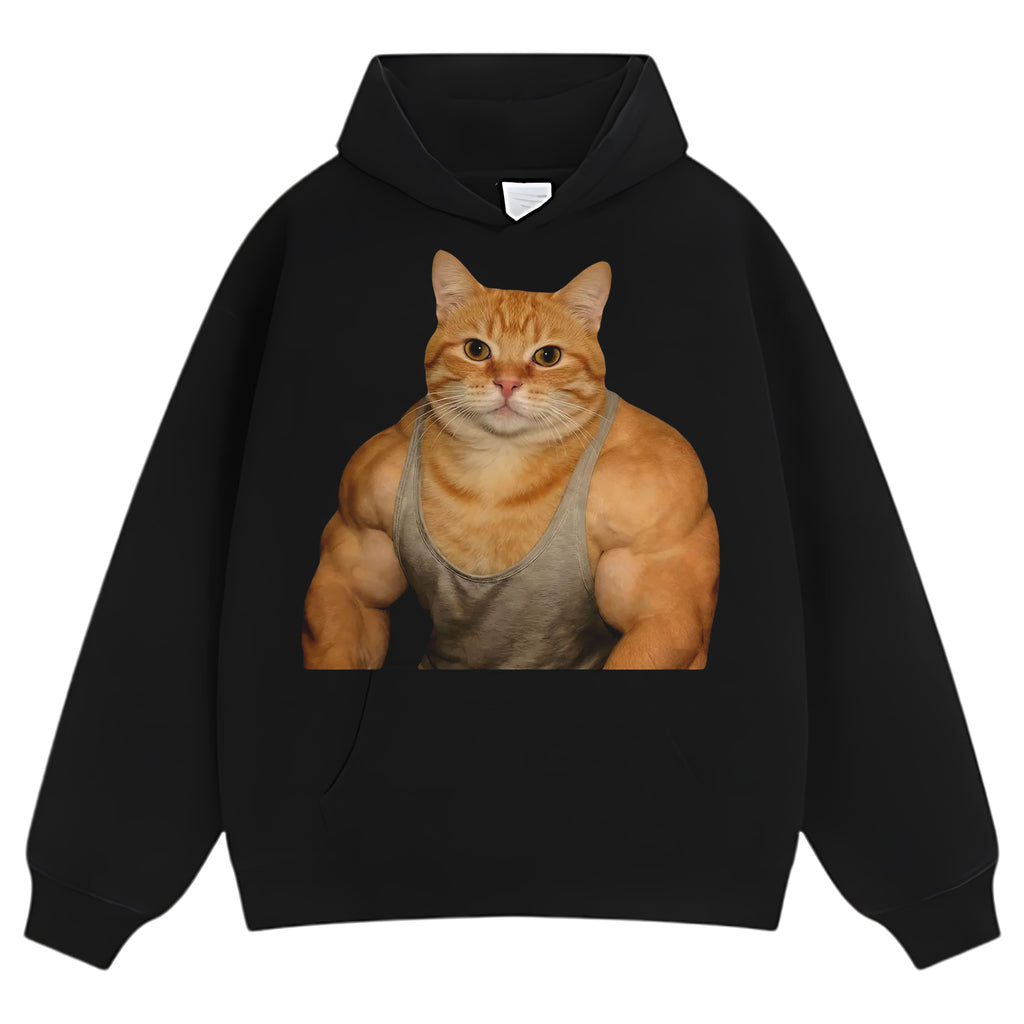 THE FITNESS CAT V4 TANK TOP & TEE & LONG SLEEVE & LAYERED LS & HOODIE
