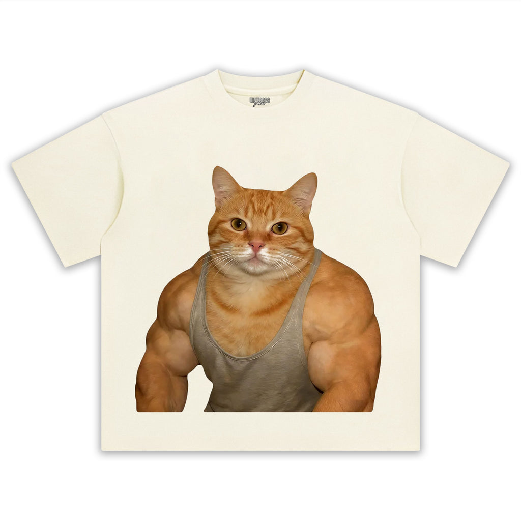 THE FITNESS CAT V4 TANK TOP & TEE & LONG SLEEVE & LAYERED LS & HOODIE