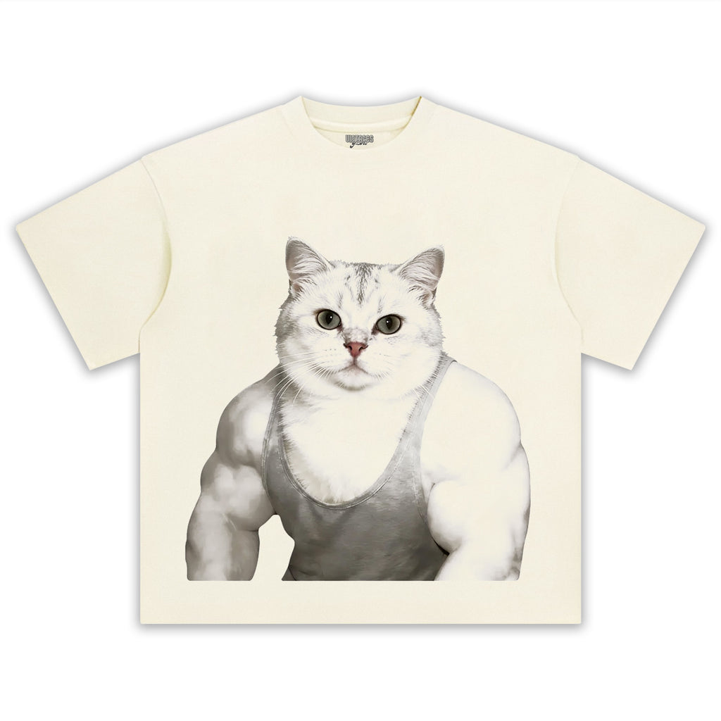 THE FITNESS CAT V5 TANK TOP & TEE & LONG SLEEVE & LAYERED LS & HOODIE