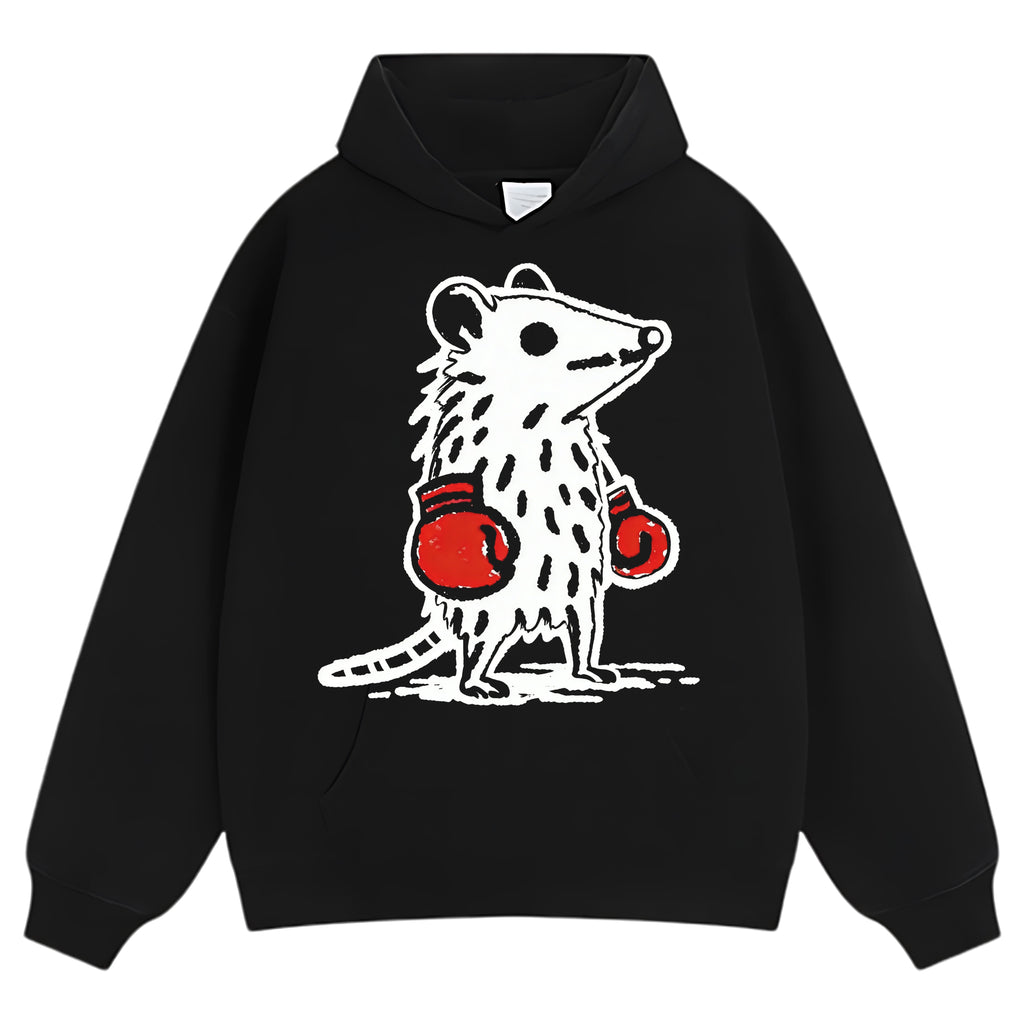 THE MOUSE BOXER TANK TOP & TEE & LONG SLEEVE & LAYERED LS & HOODIE
