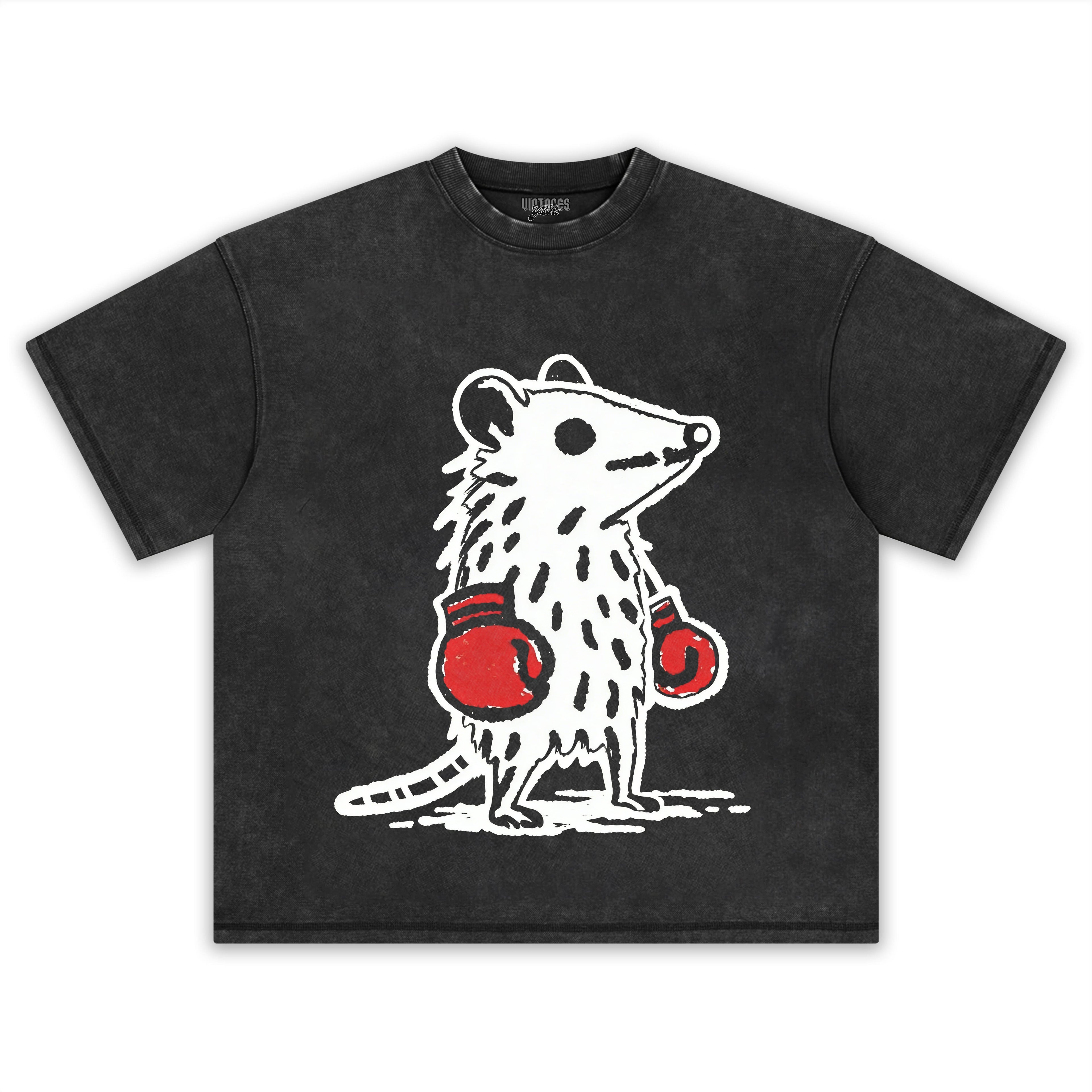 THE MOUSE BOXER TANK TOP & TEE & LONG SLEEVE & LAYERED LS & HOODIE