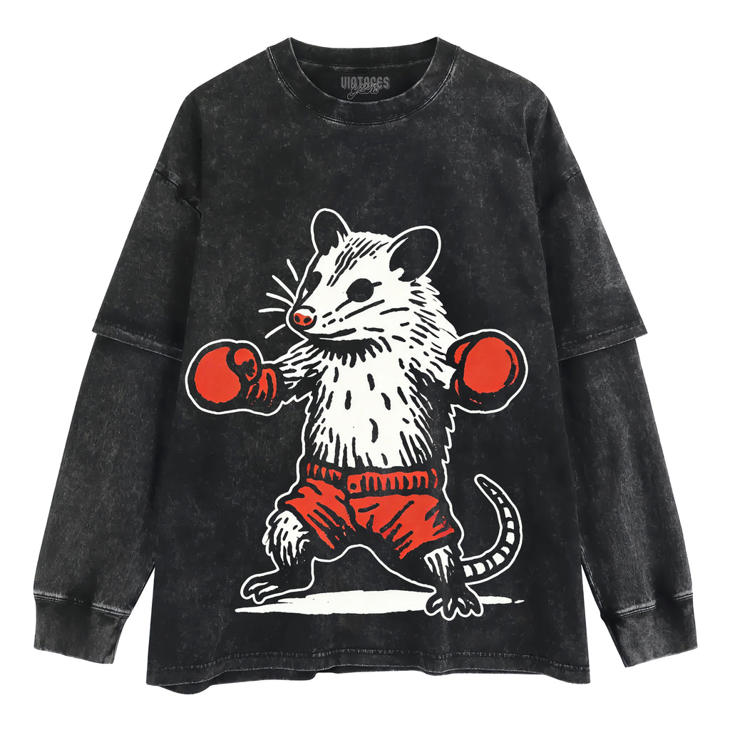 THE MOUSE BOXER V2 TANK TOP & TEE & LONG SLEEVE & LAYERED LS & HOODIE