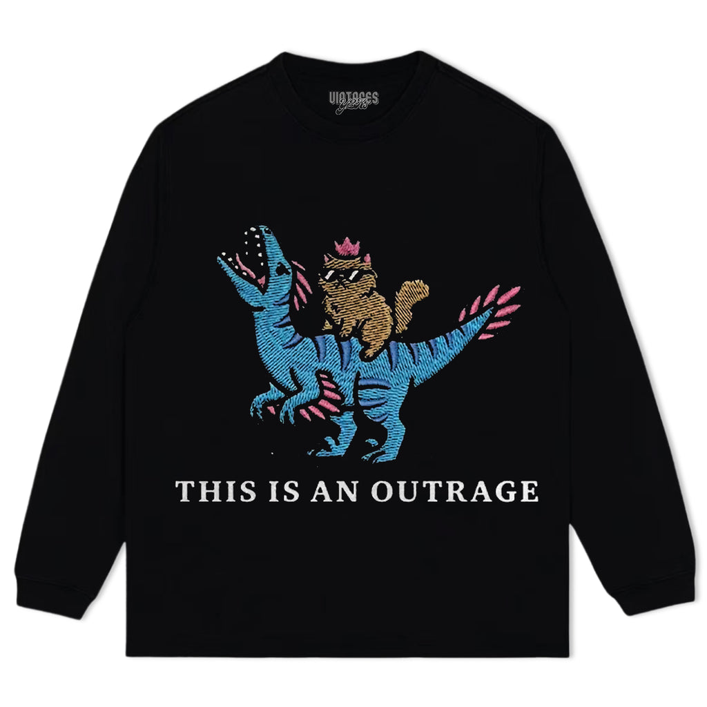 THIS IS AN OUTRAGE TEE & LS & HOODIE