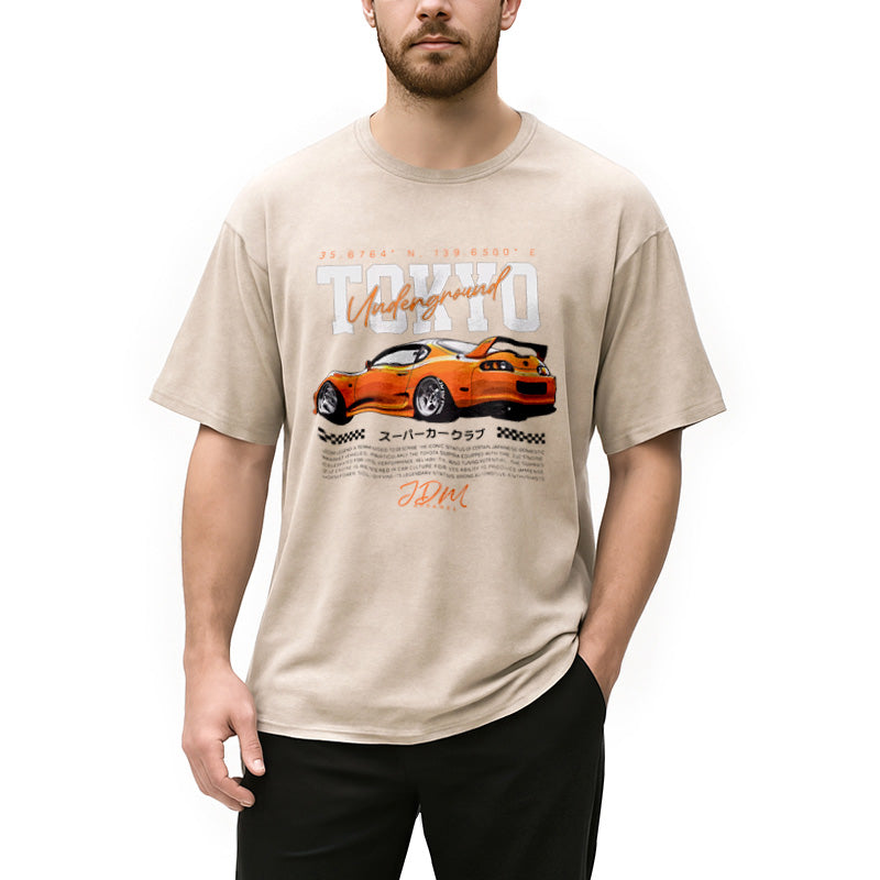 bbb Tokyo JDM Style Car Washed T-Shirt