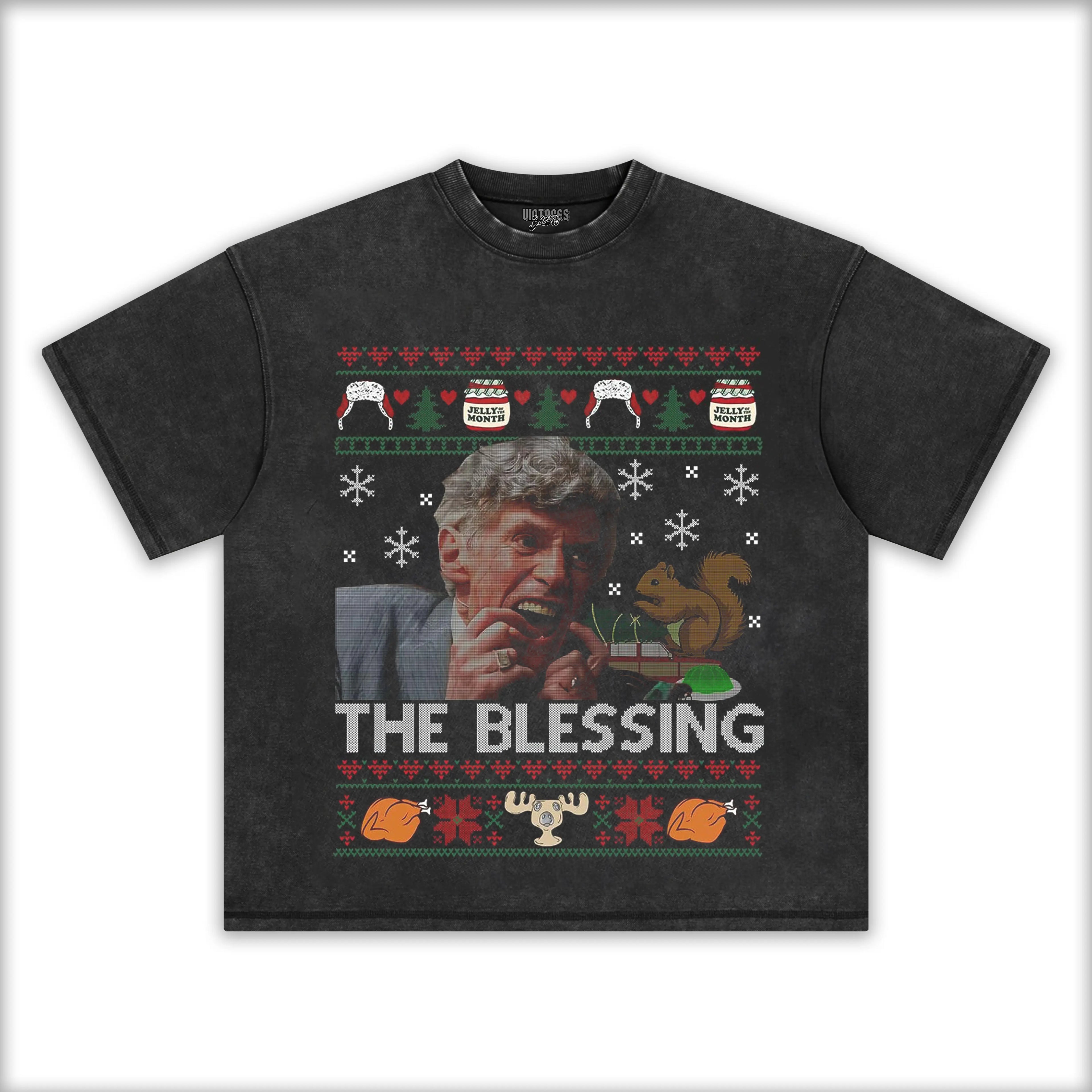 THE BLESSING UNCLE LEWIS UGLY XMAS TEE