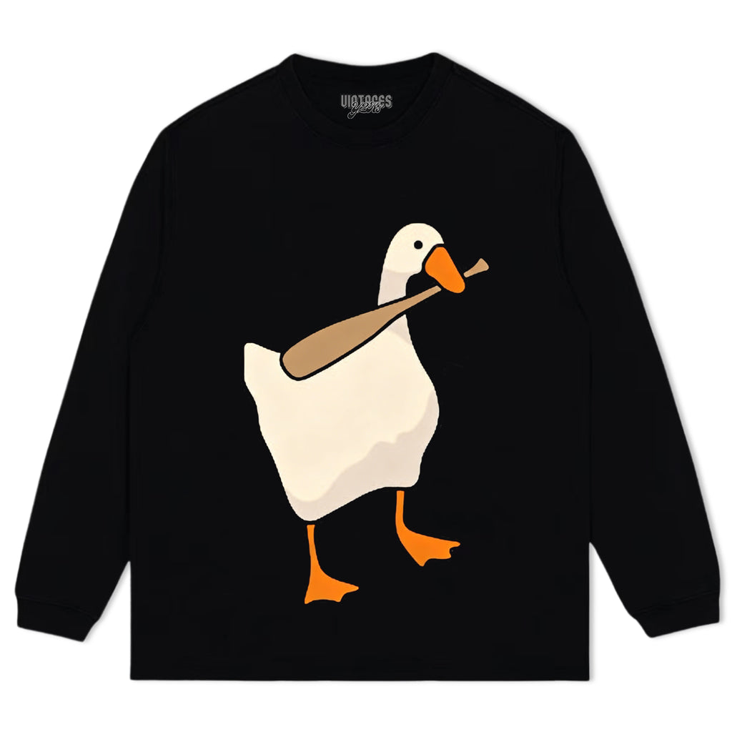UNTITLED MEME GOOSE FUNNY GAME TEE & LS & HOODIE