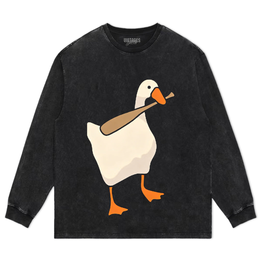 UNTITLED MEME GOOSE FUNNY GAME TEE & LS & HOODIE