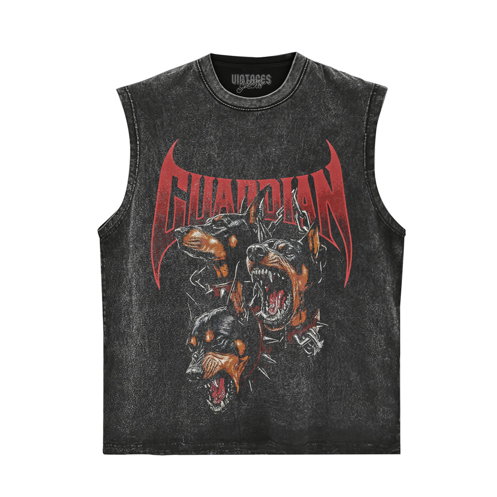 VINTAGE DOBERMAN PINSCHER STREETWEAR TANK TOP & TEE & LONG SLEEVE & LAYERED LS & HOODIE