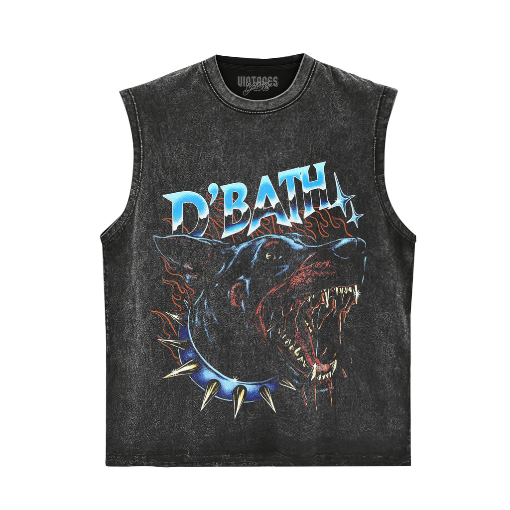 VINTAGE DOBERMAN PINSCHER STREETWEAR V2 TANK TOP & TEE & LONG SLEEVE & LAYERED LS & HOODIE
