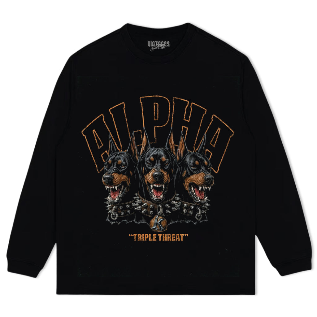 VINTAGE DOBERMAN PINSCHER STREETWEAR V4 TANK TOP & TEE & LONG SLEEVE & LAYERED LS & HOODIE