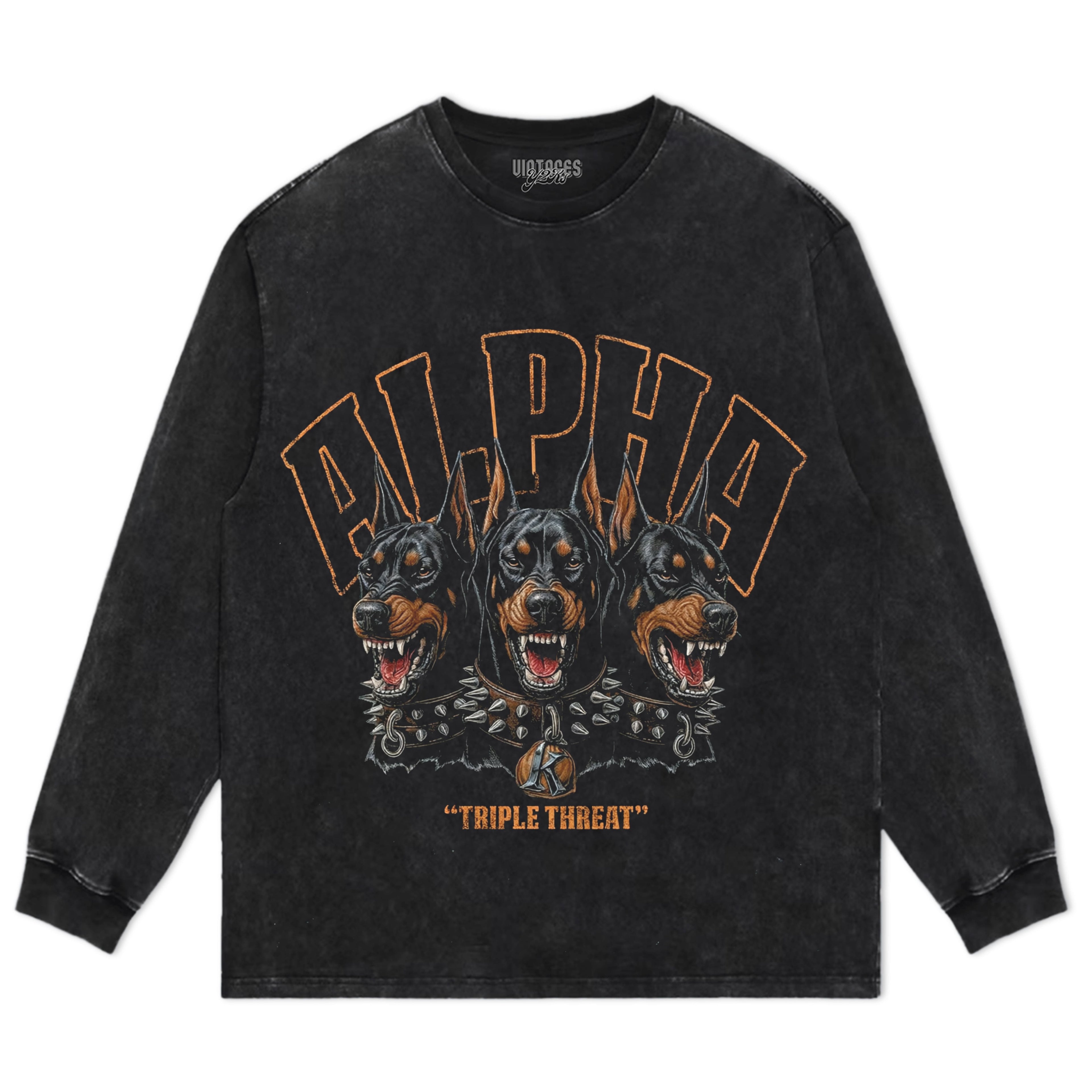 VINTAGE DOBERMAN PINSCHER STREETWEAR V4 TANK TOP & TEE & LONG SLEEVE & LAYERED LS & HOODIE