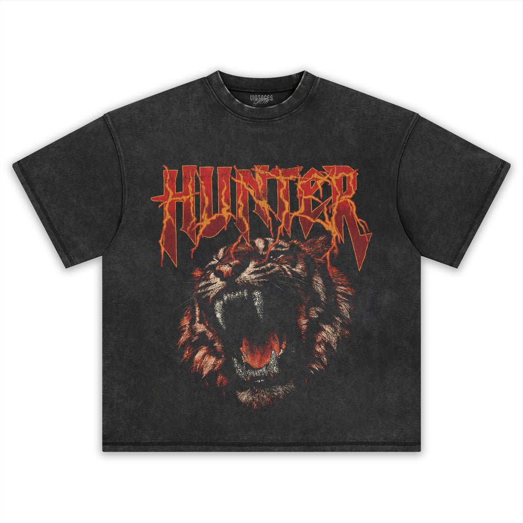 VINTAGE TIGER STREETWEAR TANK TOP & TEE & LONG SLEEVE & LAYERED LS & HOODIE