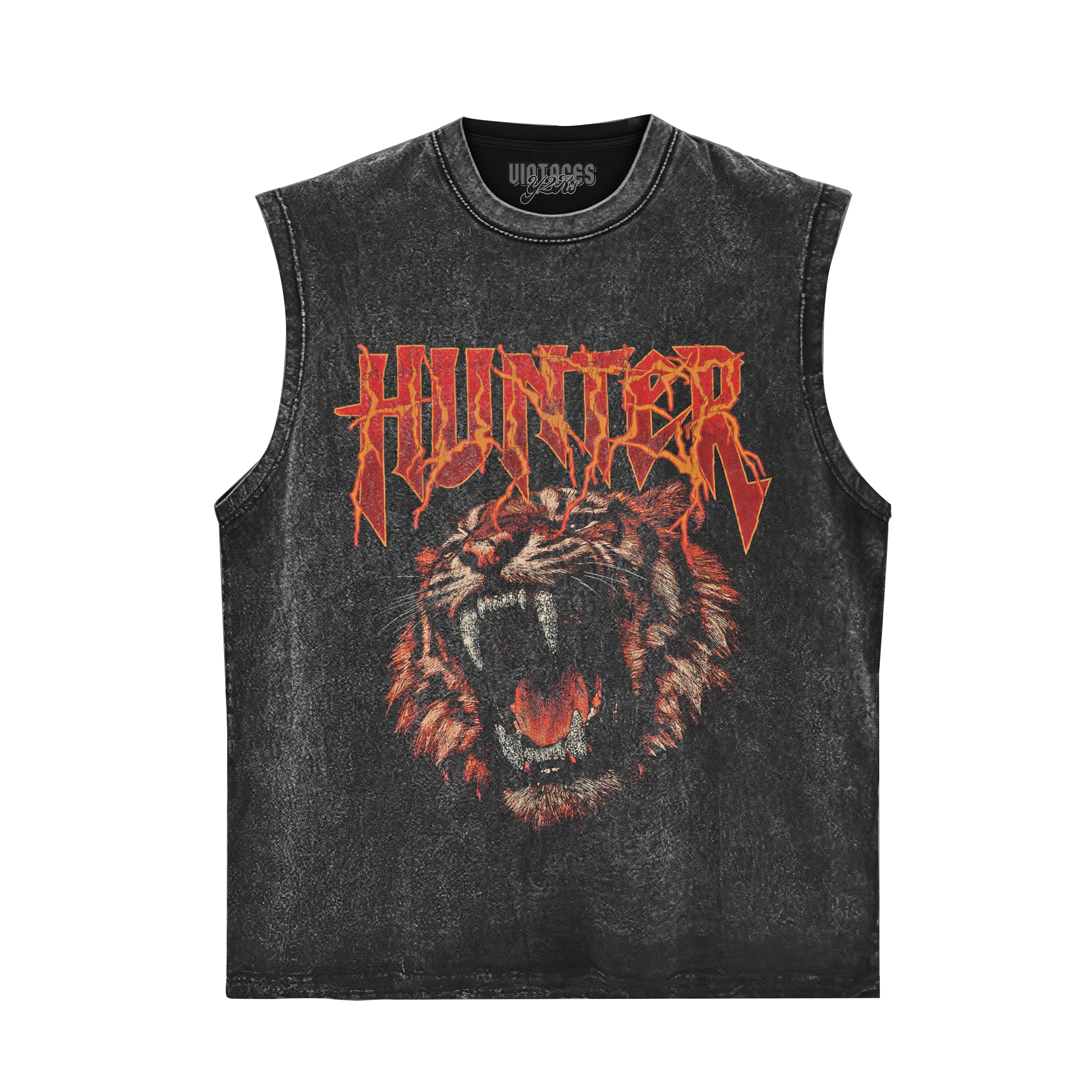 VINTAGE TIGER STREETWEAR TANK TOP & TEE & LONG SLEEVE & LAYERED LS & HOODIE