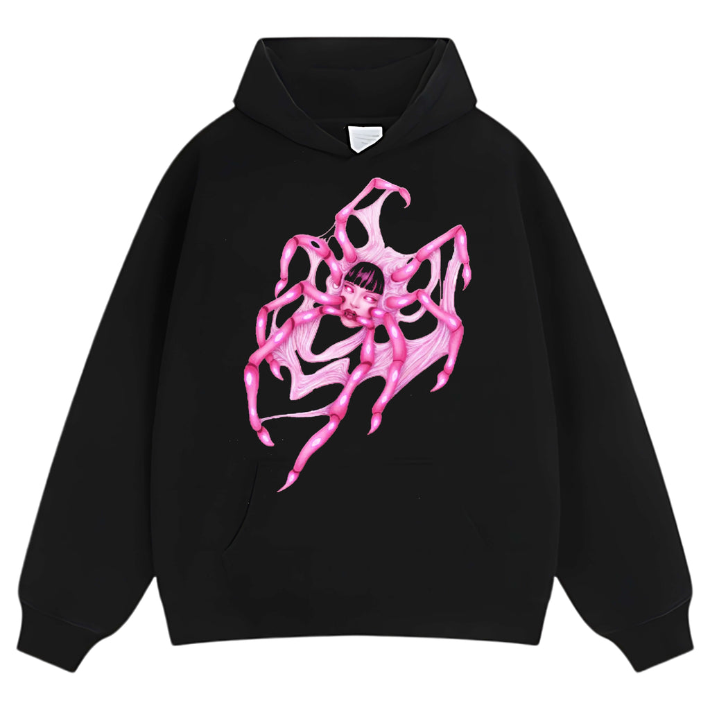 WEB OF FLESH TEE & LS & HOODIE