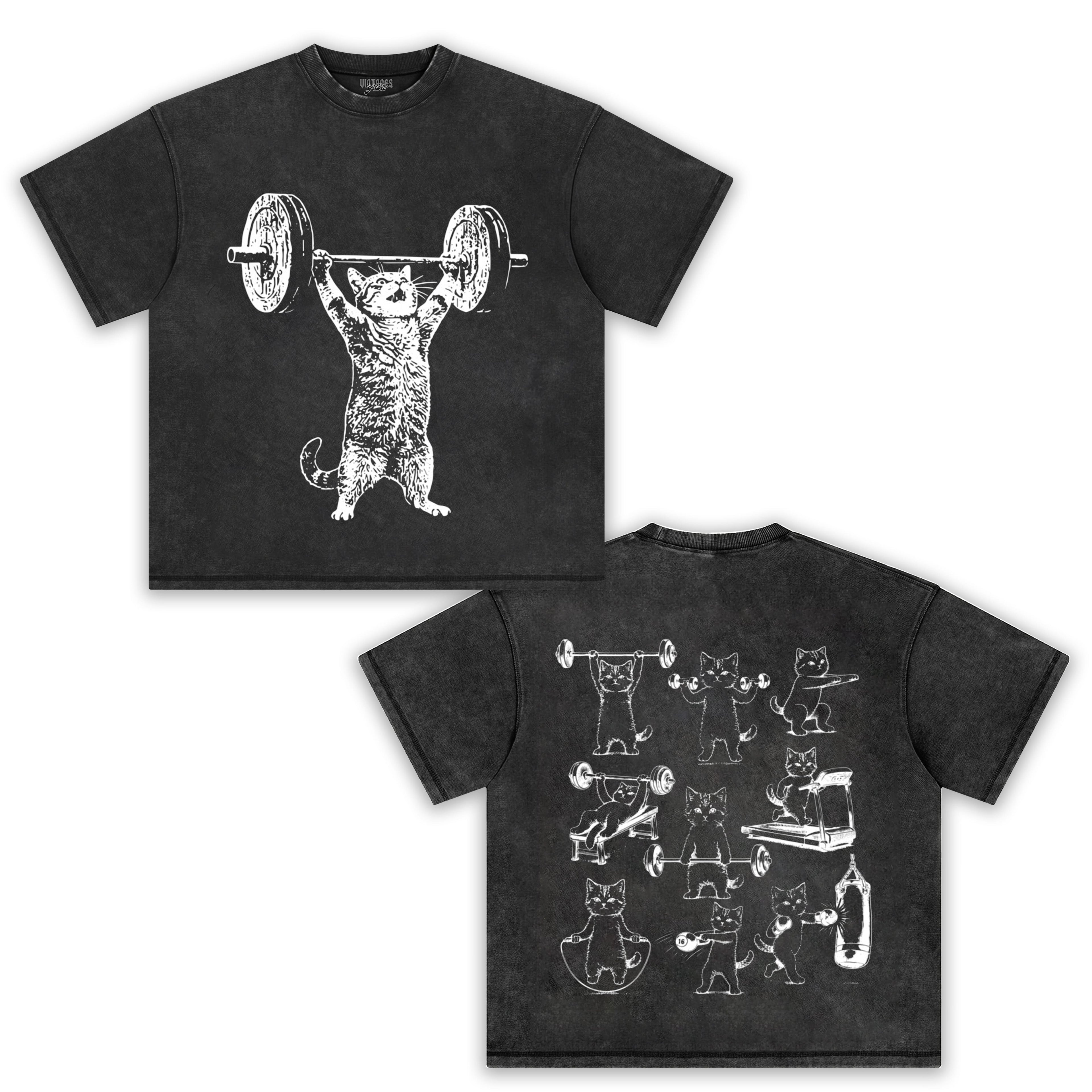 WEIGHT LIFTING GYM CAT V2 TANK TOP