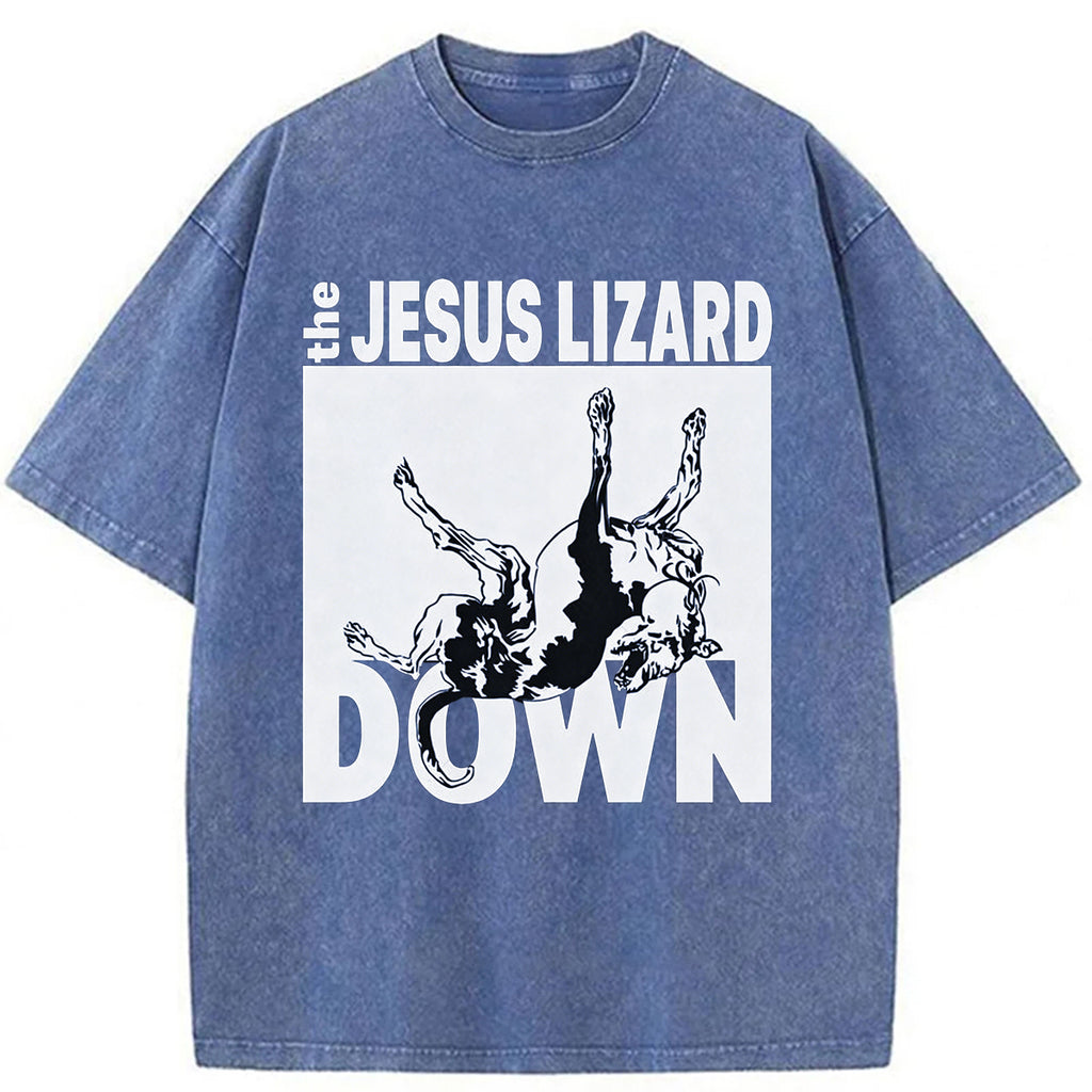 bbb Jesus Lizard Down Washed T-shirt