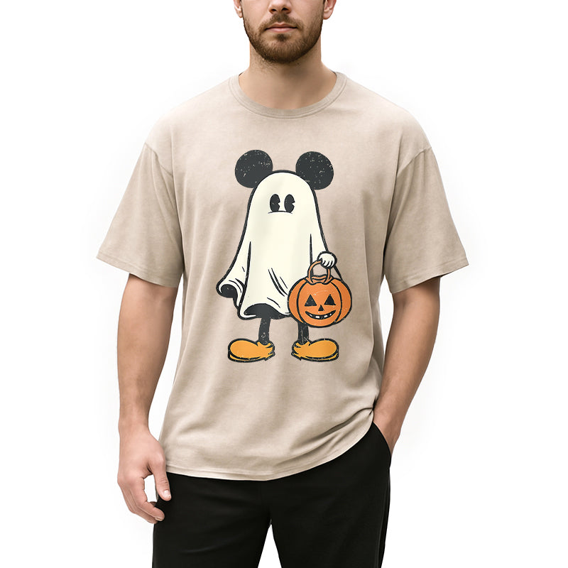 bbb Halloween Mickey Washed T-Shirt
