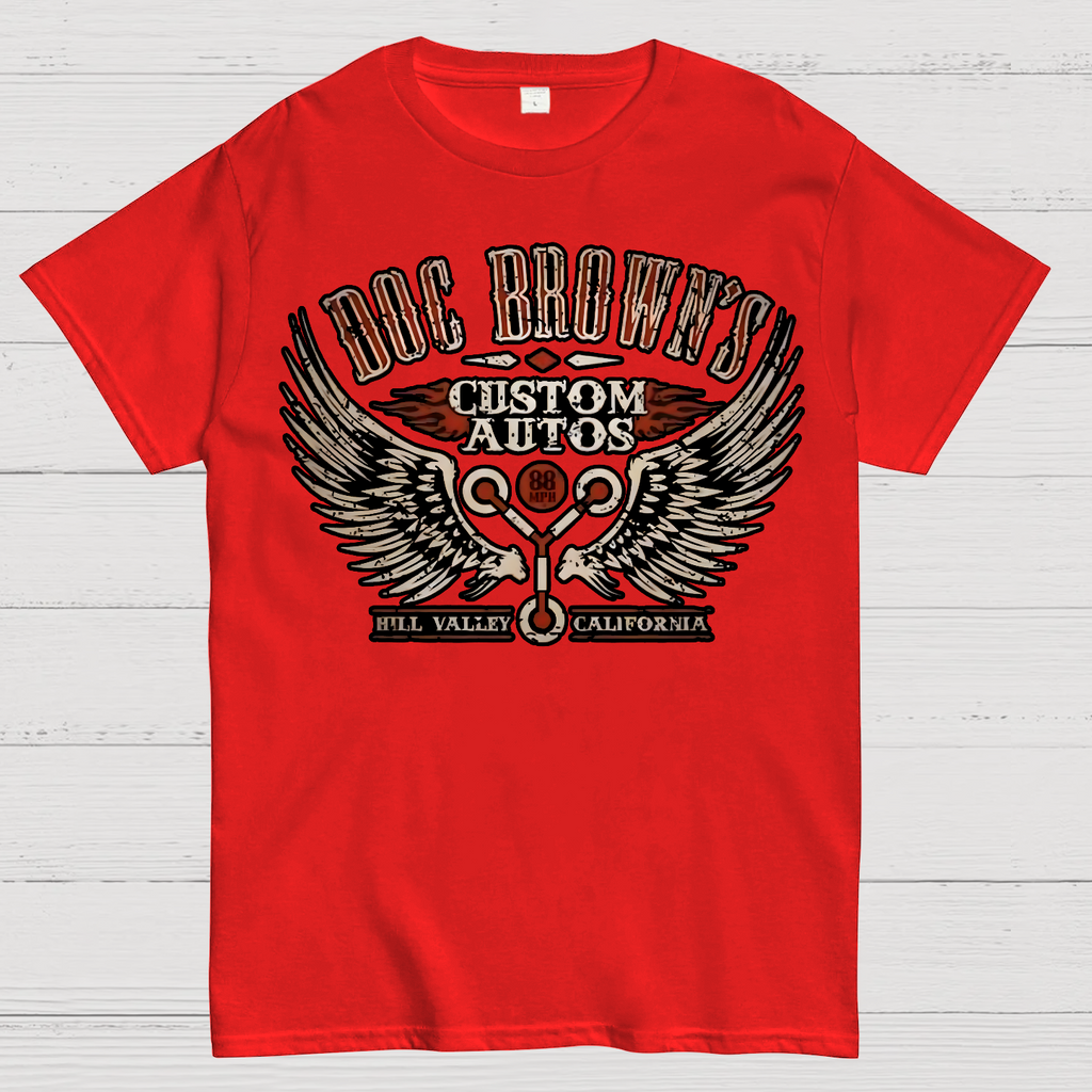 Doc Brown's Custom Autos  T-Shirt
