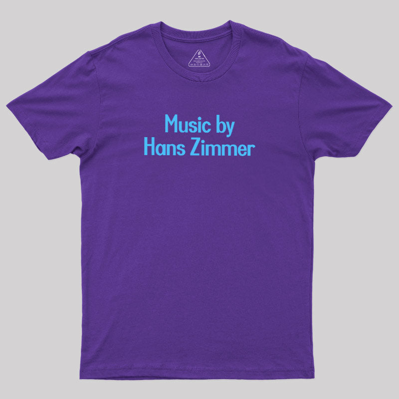 Music By Hans Zimmer  T-Shirt