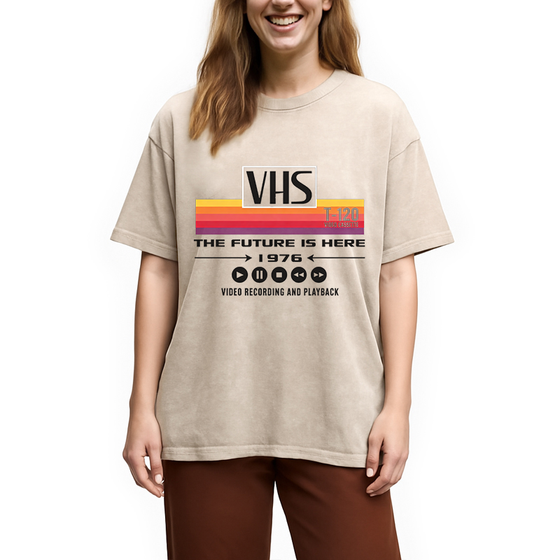 bbb VHS Vintage Washed T-Shirt