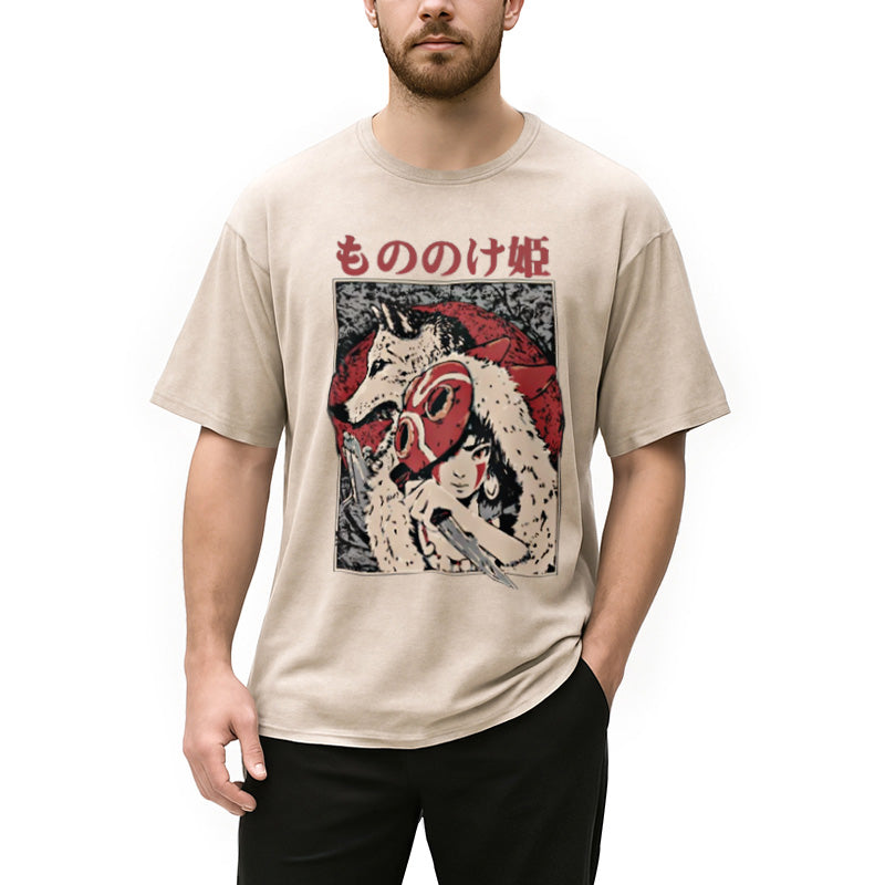 bbb Princess Mononoke Washed T-Shirt