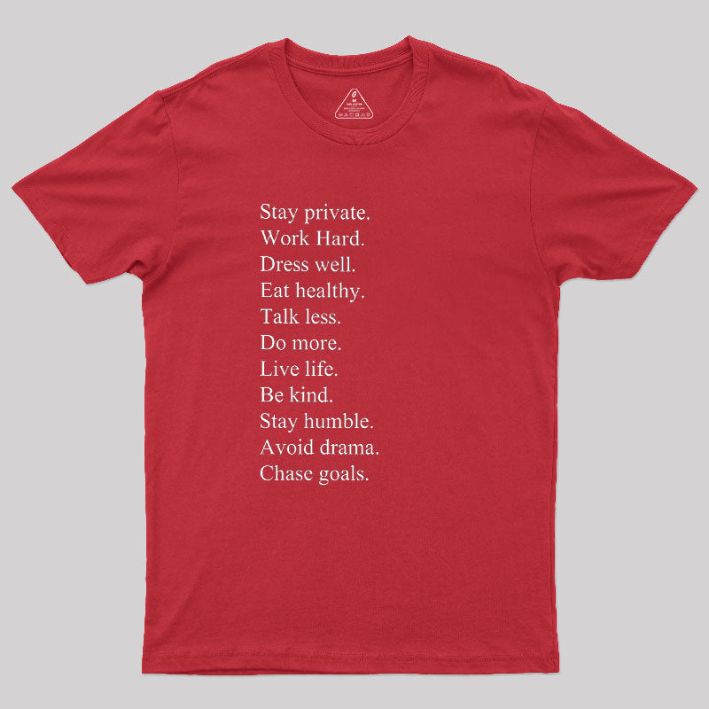 Stay Private  T-Shirt