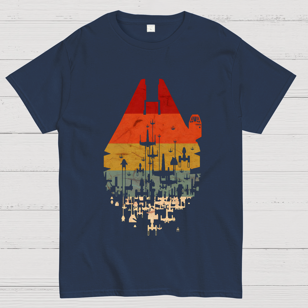 Retro Battleship y T-Shirt