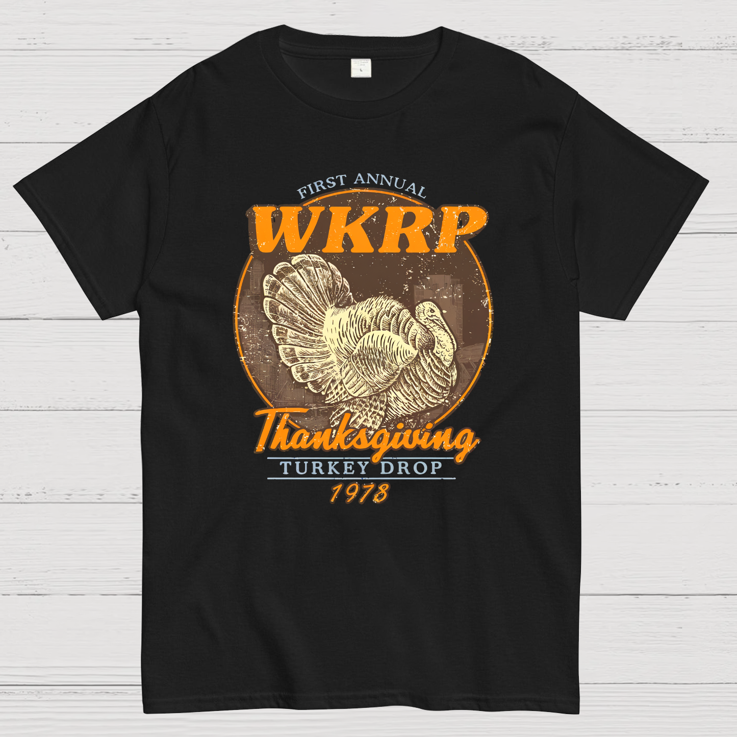 WKRP Turkey Drop 1978  T-Shirt
