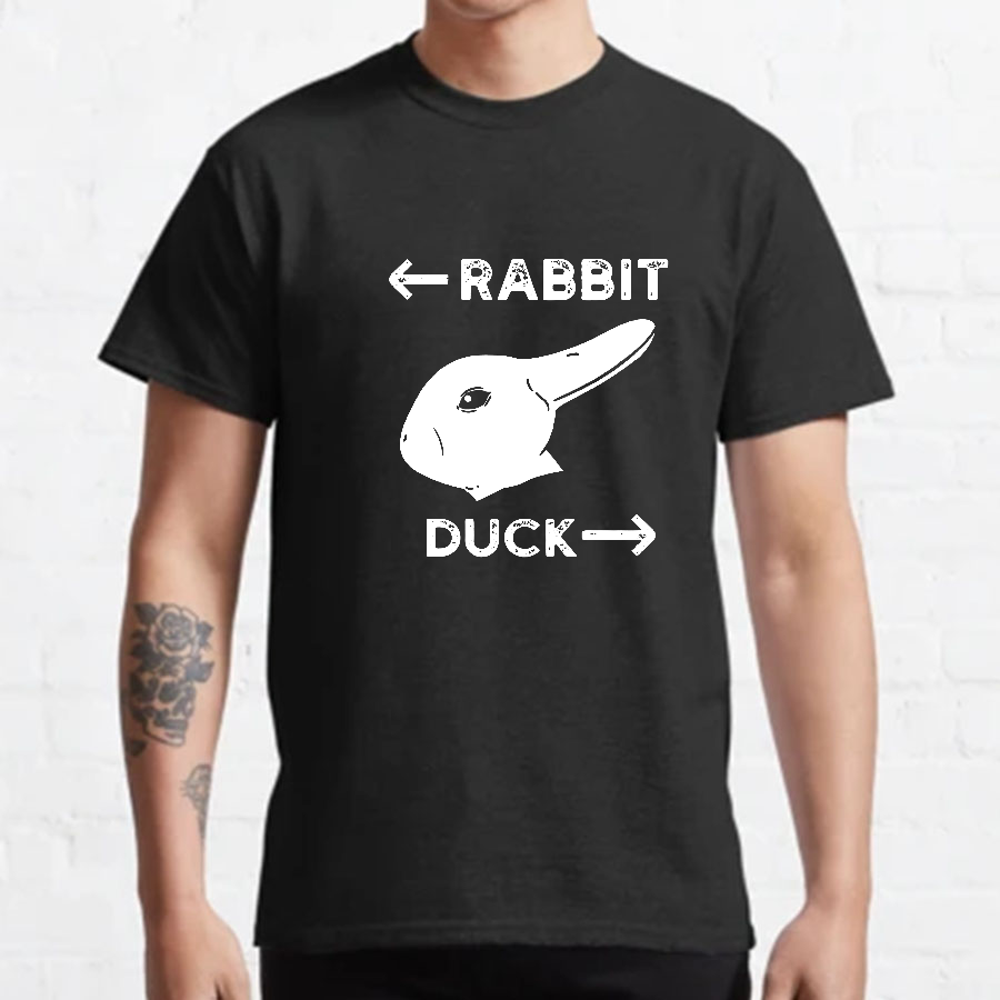 Wittgensteins Rabbit Duck y T-Shirt