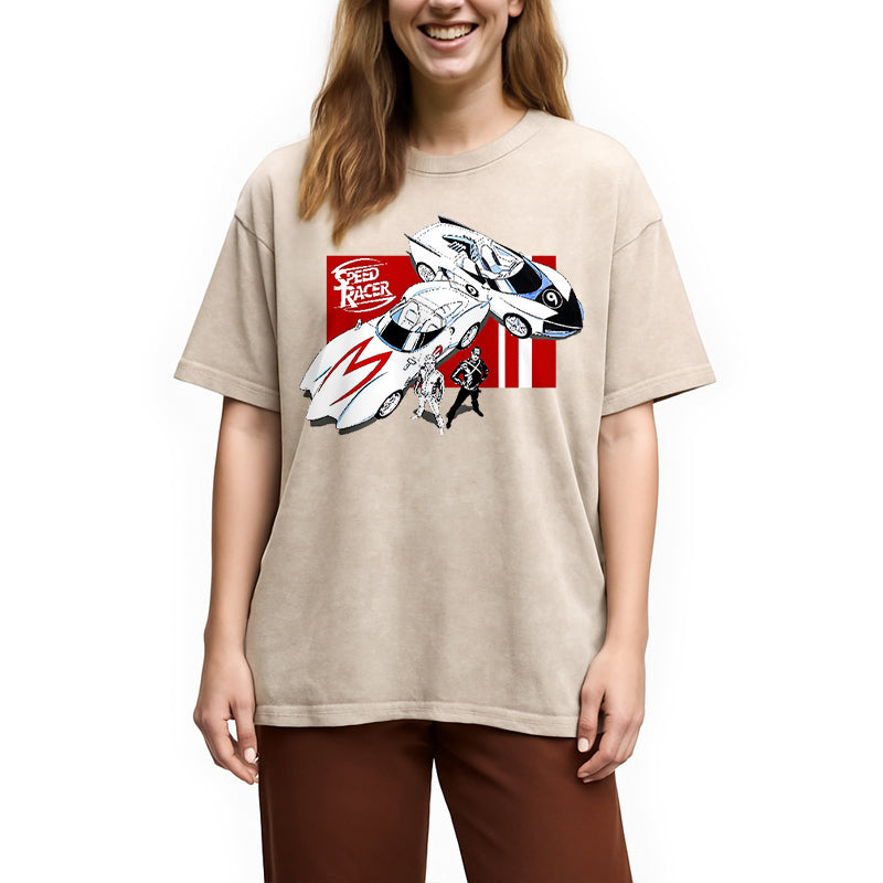 bbb Speed Racer Vintage Japanese Washed T-Shirt