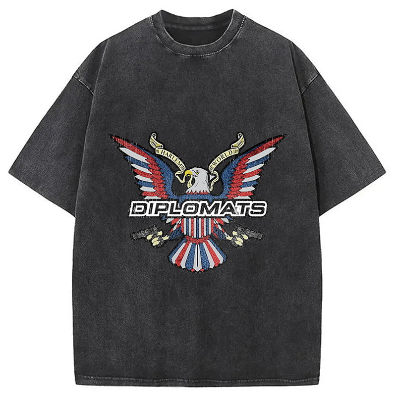 bbb Retro Dipset Diplomats Logo Washed T-Shirt