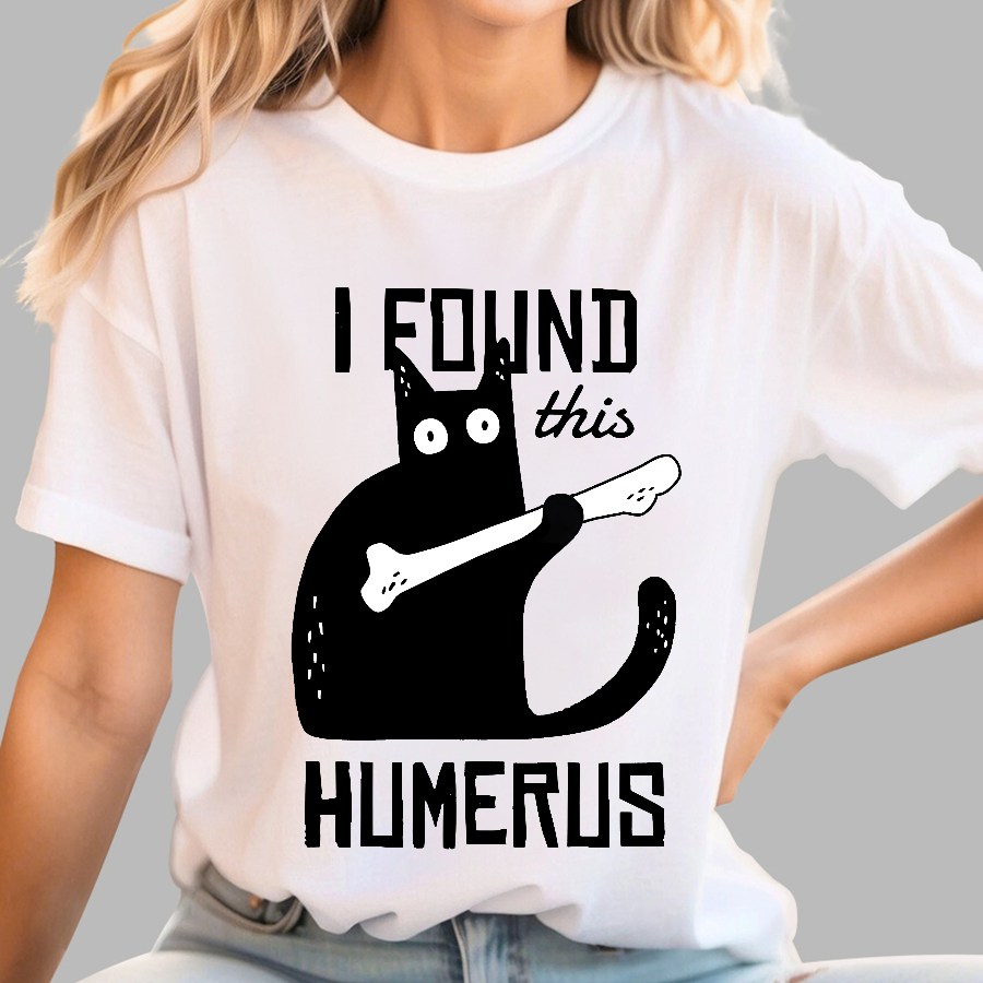 Cat With A Bone  T-Shirt